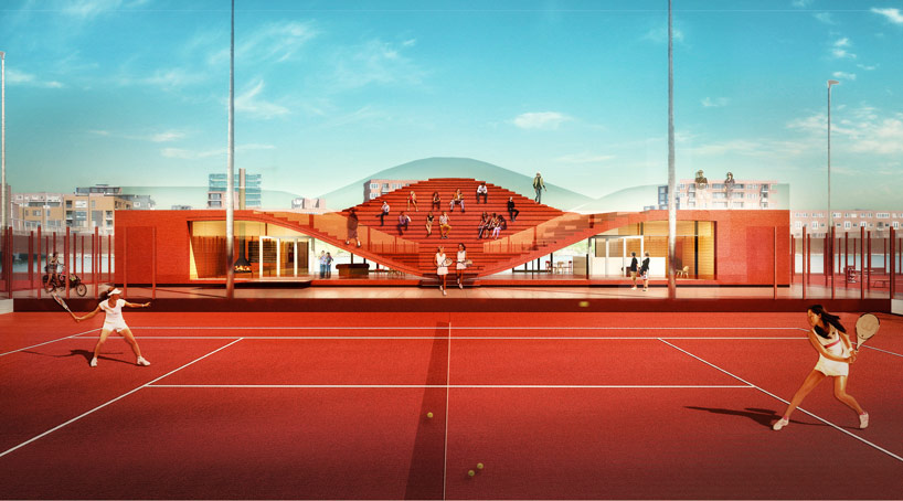 MVRDV receives permission for the couch clubhouse at IJburg