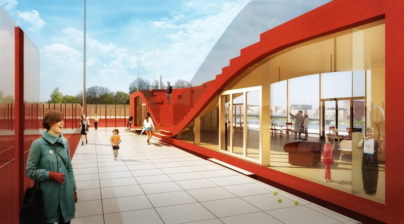 MVRDV receives permission for the couch clubhouse at IJburg
