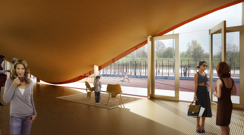 MVRDV receives permission for the couch clubhouse at IJburg