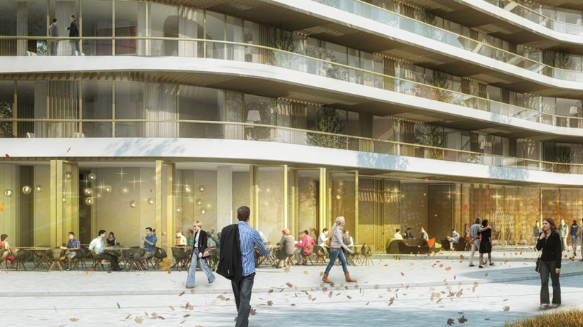 UNStudio selected as winner of baumkirchen mitte, munich