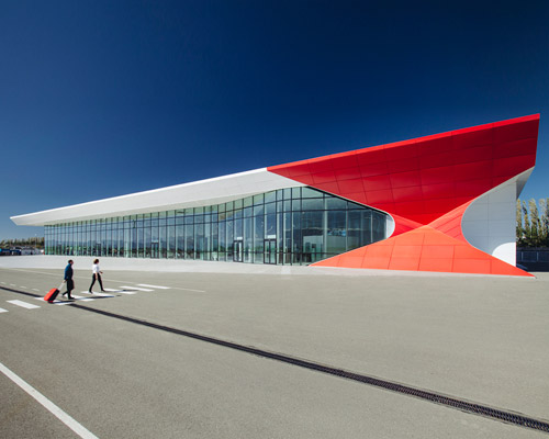 UNStudio completes kutaisi international airport in georgia