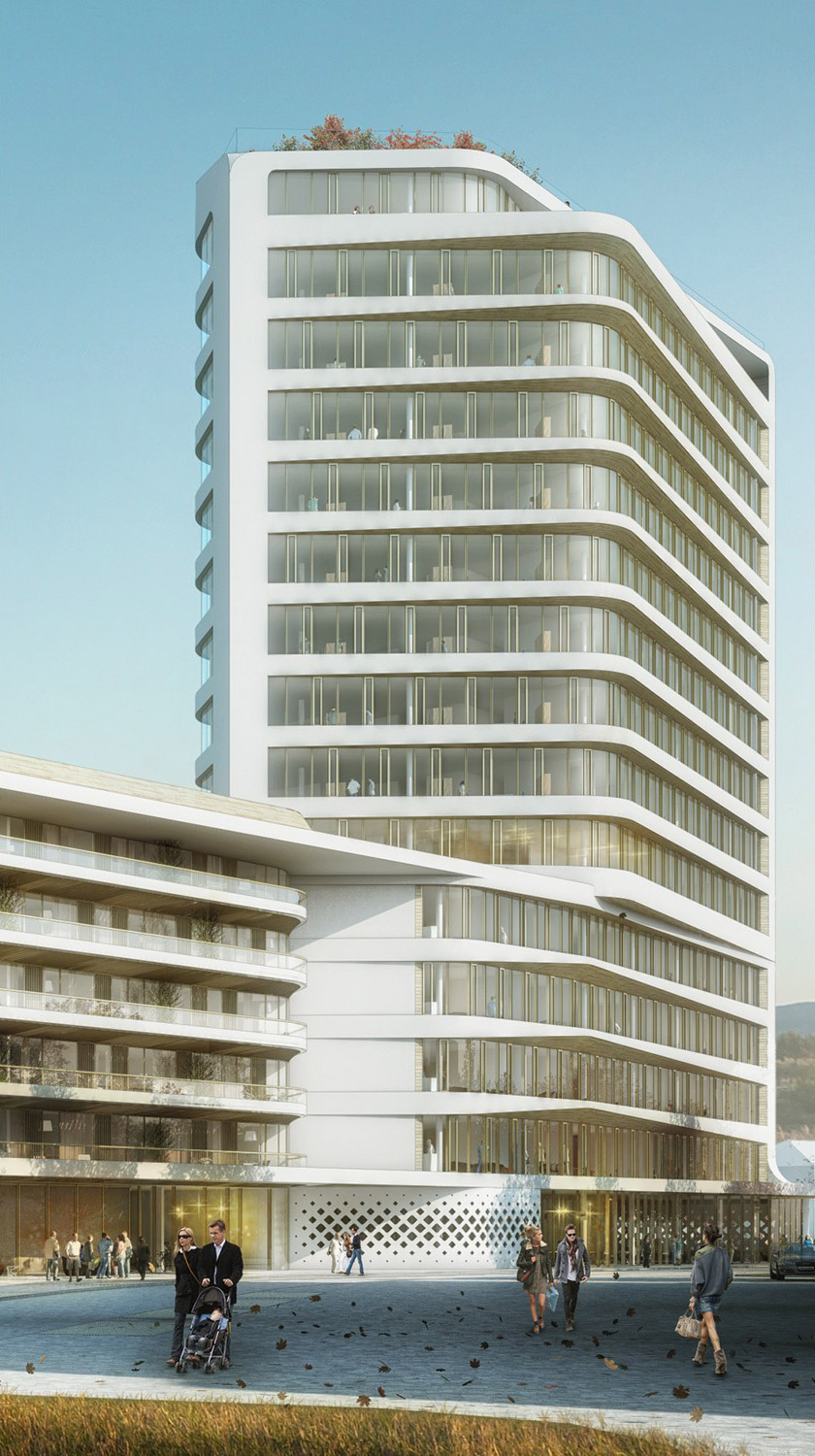 UNStudio selected as winner of baumkirchen mitte, munich