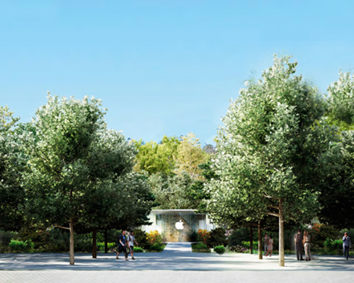 inside apple's cupertino spaceship campus by foster + partners