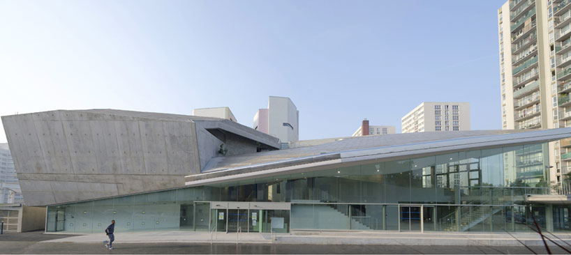 agency chochon pierre conservatoire daubervilliers designboom FCLP architecte deliver conservatoire d'aubervilliers in france