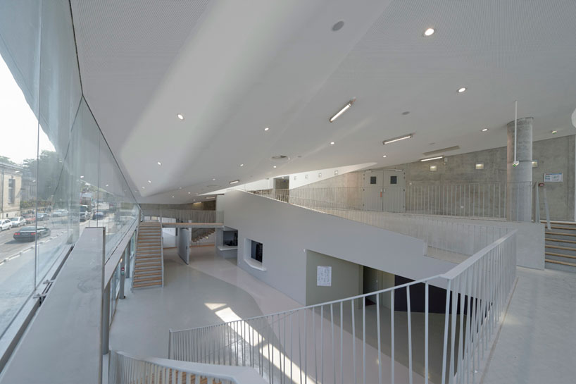 agency chochon pierre conservatoire daubervilliers designboom FCLP architecte deliver conservatoire d'aubervilliers in france