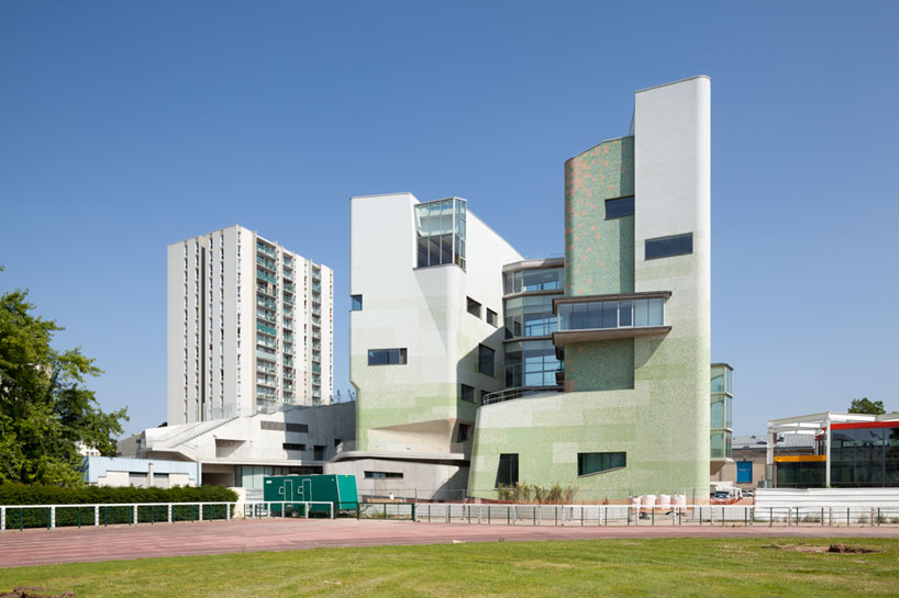 agency chochon pierre conservatoire daubervilliers designboom FCLP architecte deliver conservatoire d'aubervilliers in france