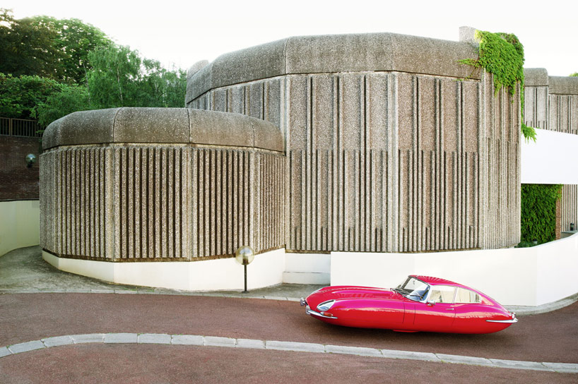 renaud marion floats classic cars above the ground