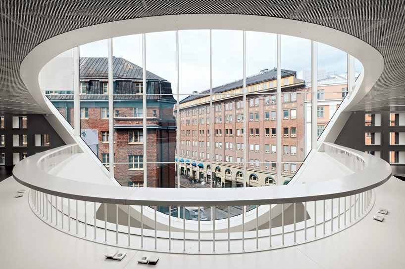 kaisa house main library at helsinki university by anttinen oiva architects