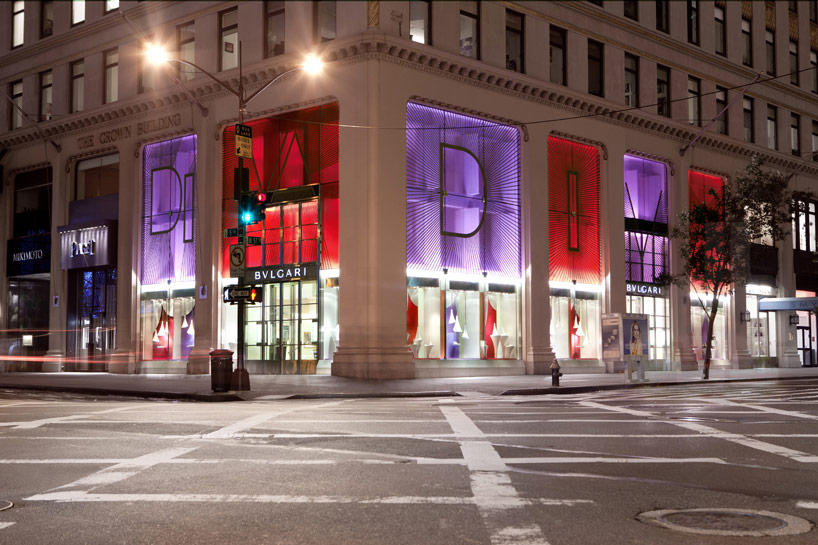 marco piva expresses jeweled bulgari diva window in new york