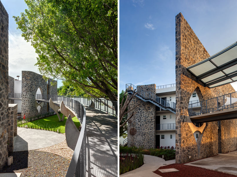 casapublica-soga-sounds-of-gaia-designboom02 casapublica interprets sacred geometry in soga healing center