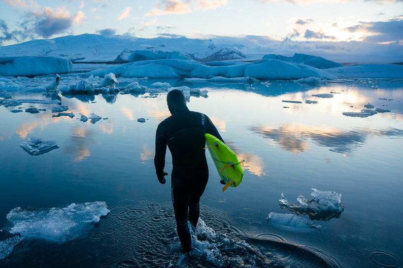 photographer shoots icelandic surfing series using solar power
