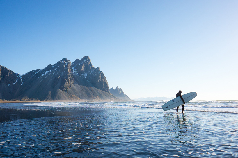 photographer shoots icelandic surfing series using solar power