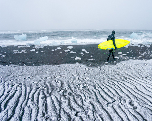 photographer shoots icelandic surfing series using solar power
