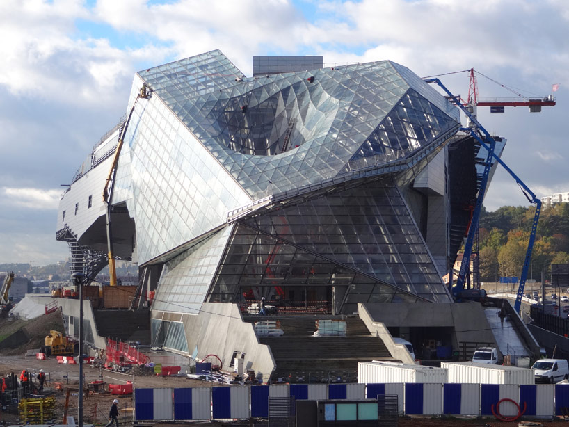 musée des confluences by coop himmelb(l)au nears completion