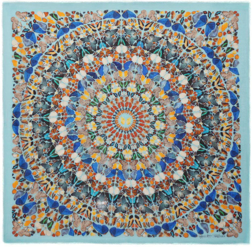 damien hirst scarf