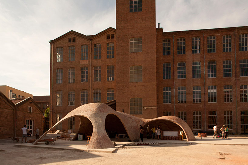 map 13 employs vaulted structure for bricktopia festival eme3