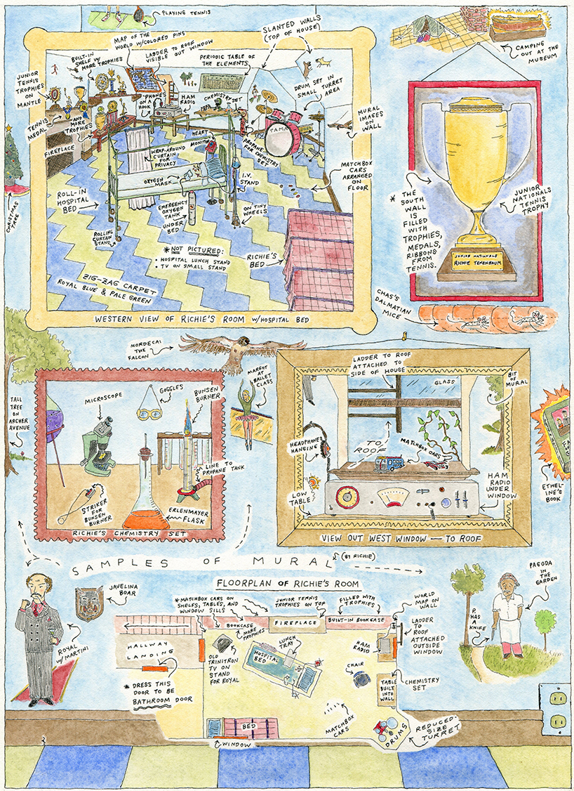 Eric Chase Anderson — Props - A Series: Wildlife Suitcase Drawings