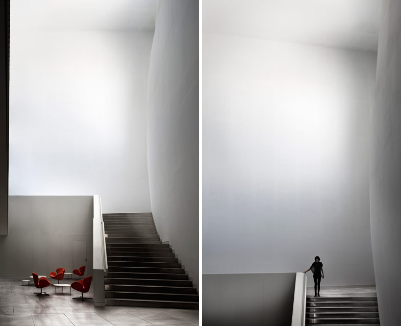 barozzi veiga completes white auditorium in aguilas, spain