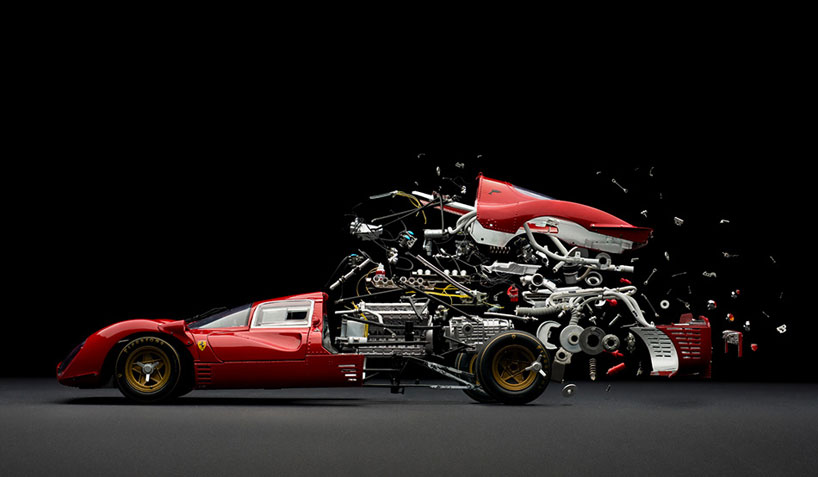 fabian oefner explodes views of classic sports cars
