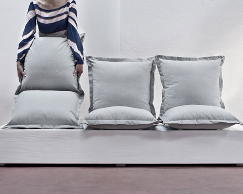 formabilio enables customizable seats in flexible facile sofa