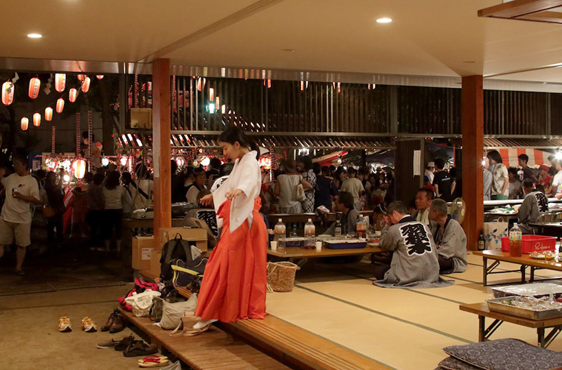 hanegishrine_db_01 ishida architects + openvision complete flexible hanegi shrine