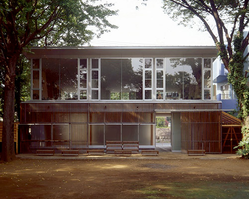 ishida architects + openvision complete flexible hanegi shrine