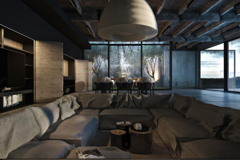 da-house by igor sirotov references japanese architecture