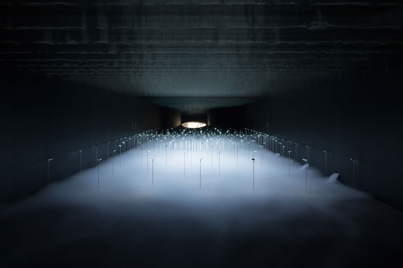 sinato illuminates interior with ethereal OLED installation