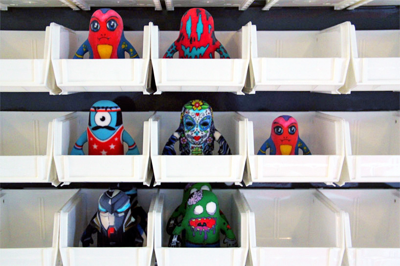 inkimals customizable 3-D printed color toys by aminimal