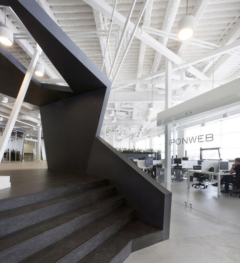 za bor architects finish iponweb company office in moscow