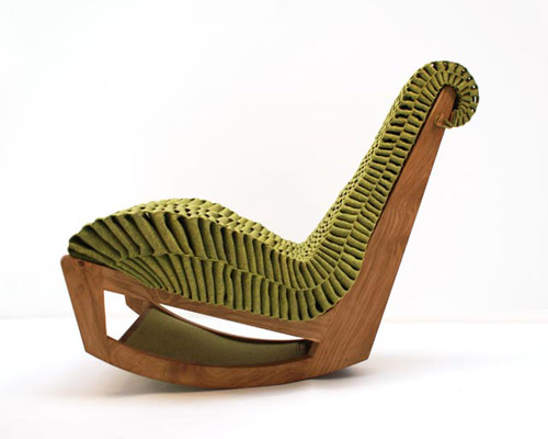 enrico gondim follows biomimicry principles for the ivy chair