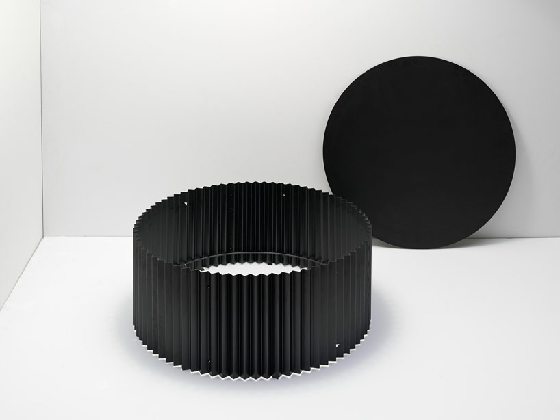 flatpack ondulé coffee tables by jan plechac + henry wielgus