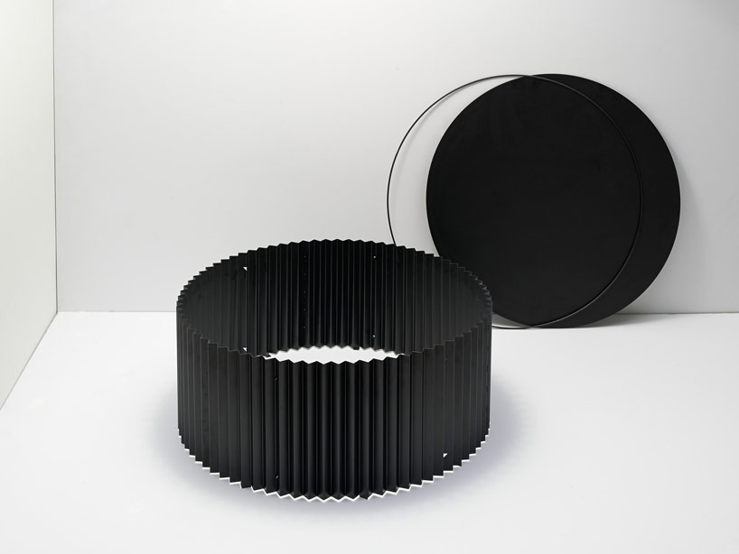flatpack ondulé coffee tables by jan plechac + henry wielgus