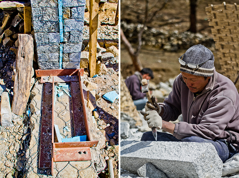 the khumbu climbing school emerges from the base of mt everest