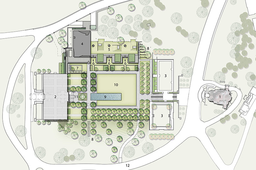 HGA architects complete the lakewood cemetery mausoleum