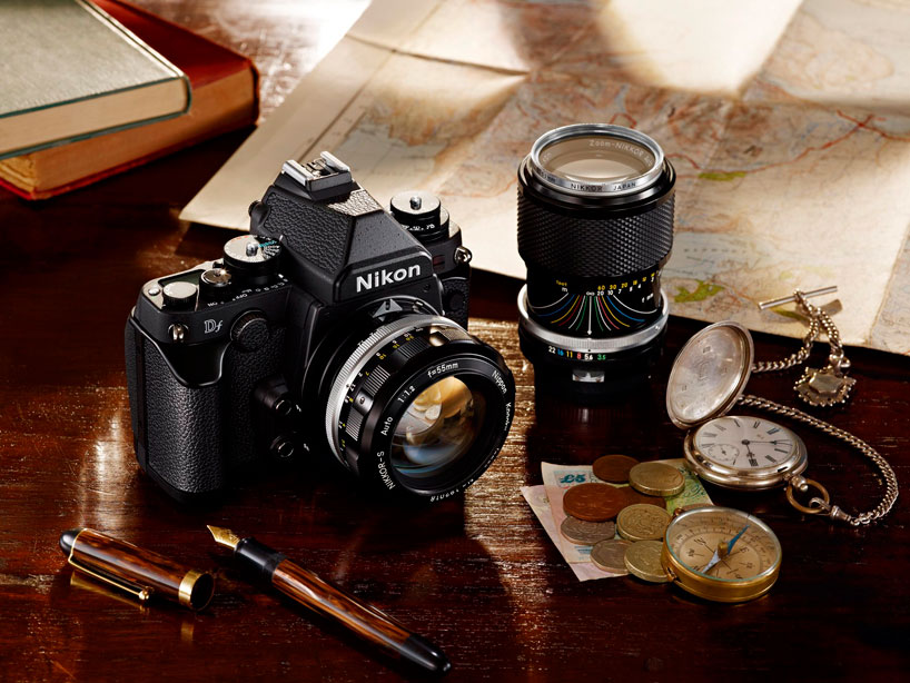 nikon's full-frame Df pays homage to retro 35mm film cameras