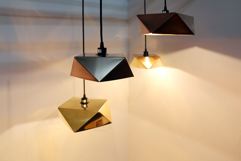 origami light by valo / nobue kamahara shaped by folds