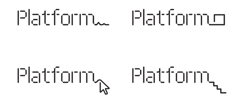 platform identity by pentagram