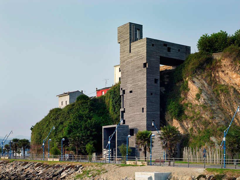 abalo alonso arquitectos give new access to the seaside ribadeo