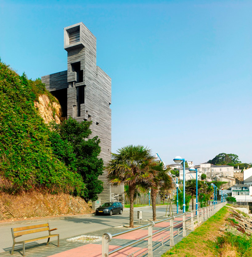 abalo alonso arquitectos give new access to the seaside ribadeo