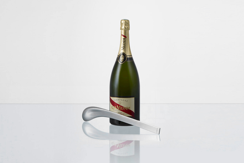 G.H. mumm champagne sabre + deluxe case by ross lovegrove