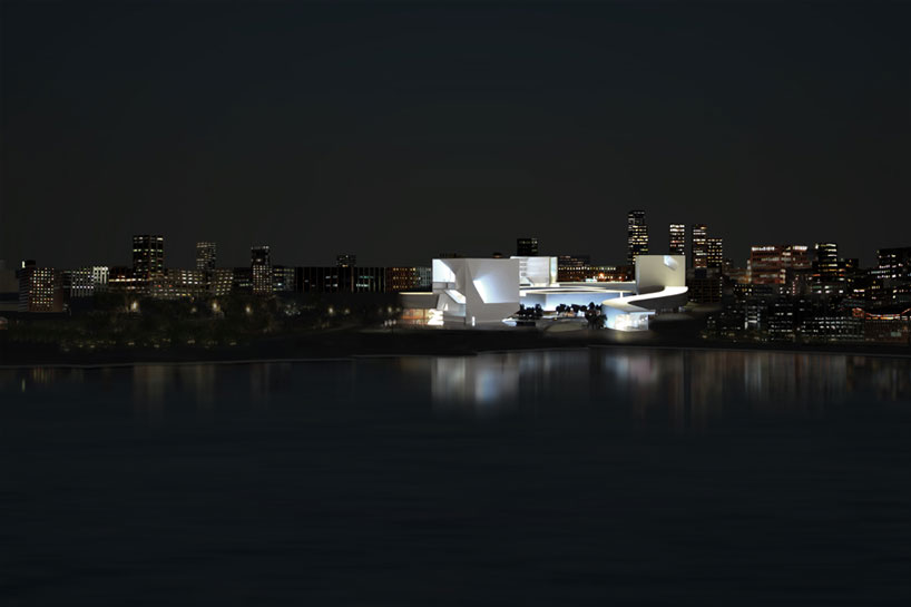 steven holl chosen for culture and art center of qingdao city