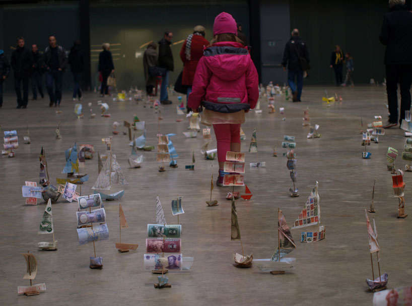 susan stockwell folds a fleet of ships from global currency 