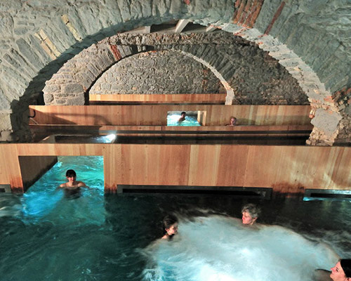 hurlimann brewery in zurich is renovated into thermal bath + spa