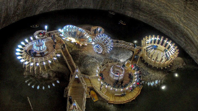 salina turda salt mines turned subterranean history museum