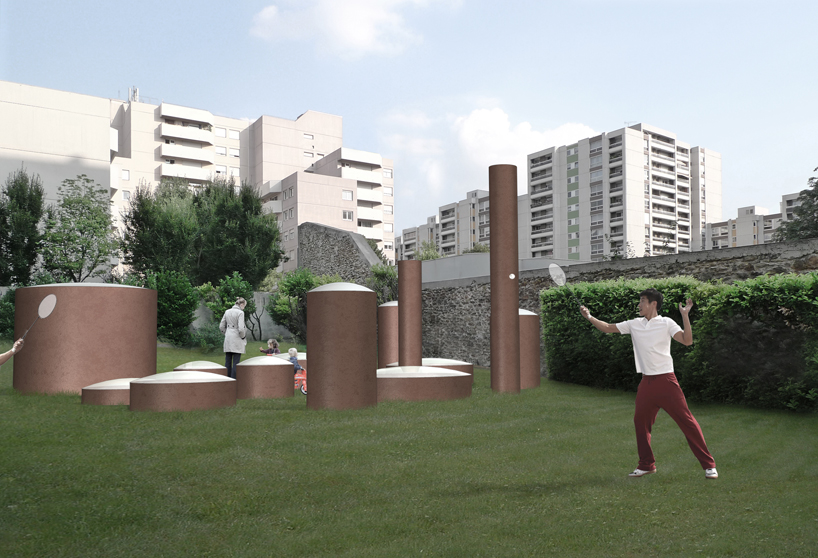 paul coudamy's UNDERhouse is burried beneath the earth's surface