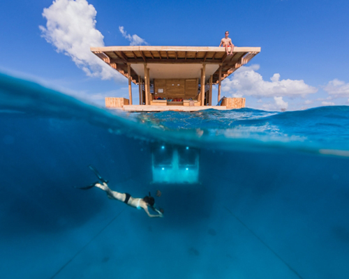 the manta resort underwater hotel room opens in africa