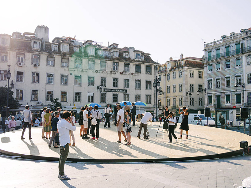 civic stage by frida escobedo at the lisbon triennial