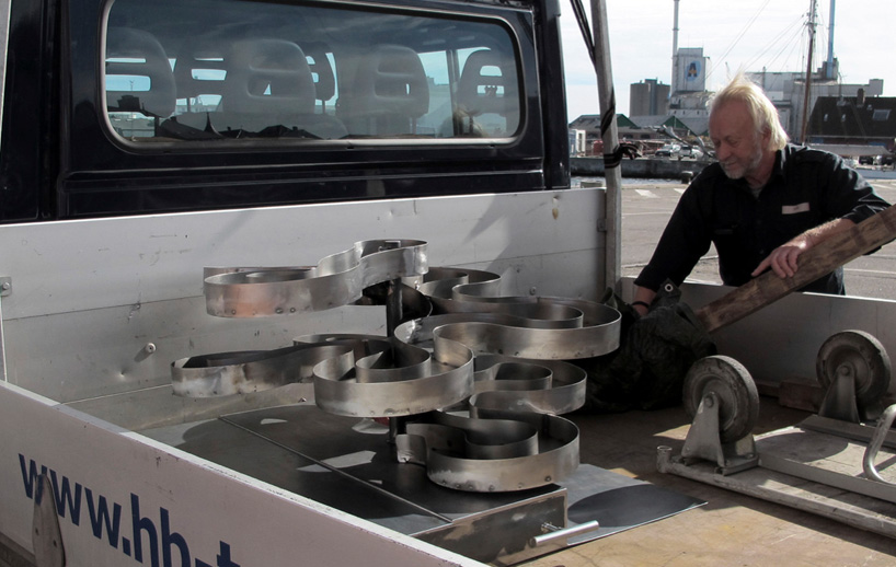 watch flower by bjarke ingels group forms 3D promenade 