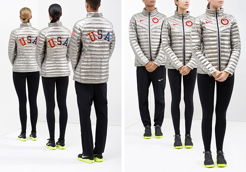 team USA medal stand uniforms for sochi 2014 by NIKE